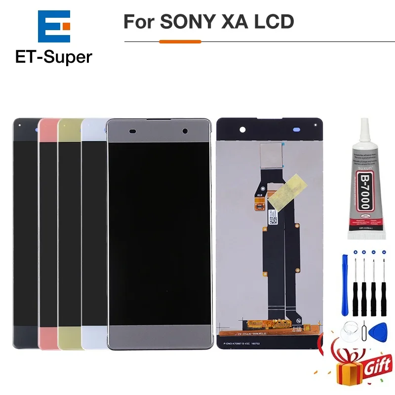 5.0'' ORIGINAL IPS Display For Sony Xperia XA LCD Touch Screen Digitizer Assembly F3111 F3113 F3115 Replacement Parts | Мобильные