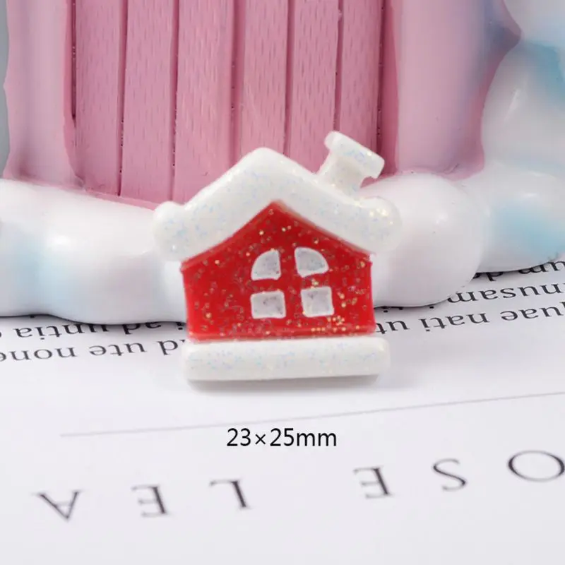 35pcs Mixed Resin Merry Christmas Series Flatback Embellishments Scrapbook Photo Decor DIY Craft