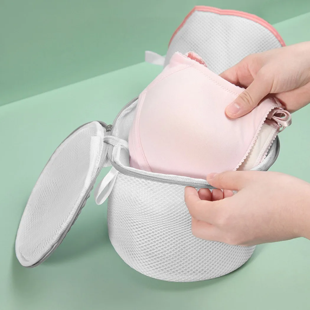 Bra Wash Laundry Bag Zip Net Mesh Sock Washing Machine Basket Lingerie Underwear Washing Machine Easy-to-use Thickened Protectiv
