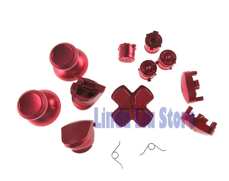 Металлические кнопки JDS010 001 5 комплектов алюминиевые Thumbsticks аналоговая рукоятка D