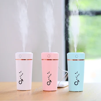 

Household Desktop Air Humidifier USB Heavy Fog Oil Diffuser Aromatherapy Diffuser Air Purifying Mist Maker with Colorful Light