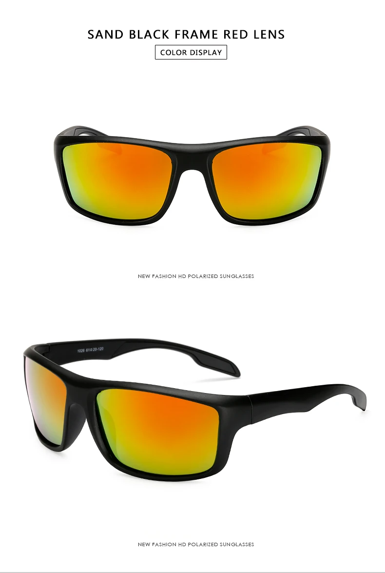 Men's / Women's Classic Polarized Sunglasses Fashion Style Sunglasses Retro Brand Design UV400