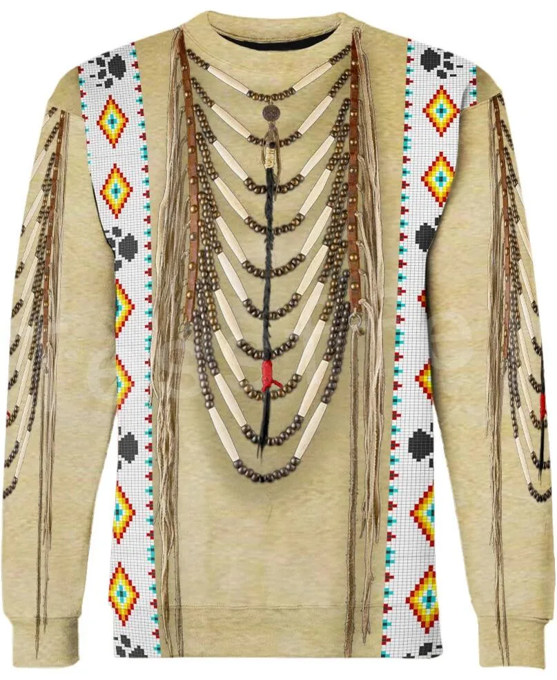 Tessffel индийский родной культуры Harajuku Повседневное красочные костюмы новая мода Забавный 3dprint унисекс толстовки для мужчин и женщин, S-3 - Цвет: Sweatshirts