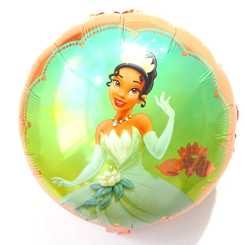 10 шт., вечерние воздушные шары Doc McStuffins, клиника, игрушки, 18 дюймов, круглые шарики McStuffins Doctor, фольгированные шары для девочек, воздушные шары на день рождения - Цвет: 10pc cx princess 1