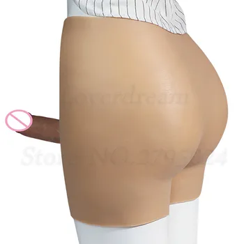 Super Soft Realistic Dildo Wear Pants Sex Toys Woman Masturbation Lesbian Anal Plug Strapon Device Real Penis G Spot Stimulator 3