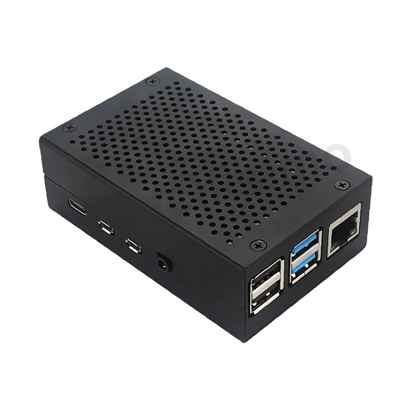 Raspberry Pi 4B Алюминиевый металлический чехол Raspberry Pi 4B Алюминиевый Чехол Коробка для Raspberry Pi 4B Pi 4 Модель B