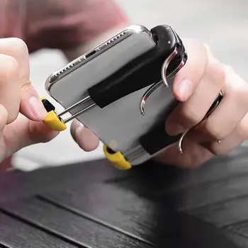 

Left Right Game Trigger Gamepad Game Controller Grip Joystick for iPhone Android Cell Phone Game Supplies