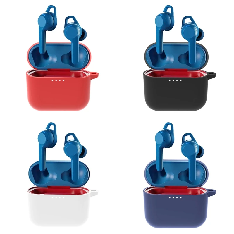 Silicone Anti Lost Earphones Protective Cover Case For Skullcandy Indy Evo Earbuds Anti Drop X6hb Smart Accessories Aliexpress