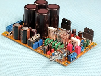 

68W+68W LM833+LM3886 with protection LM317 337 Circuit amplifier board Preamplifier Pre-stage Rear overall integrated