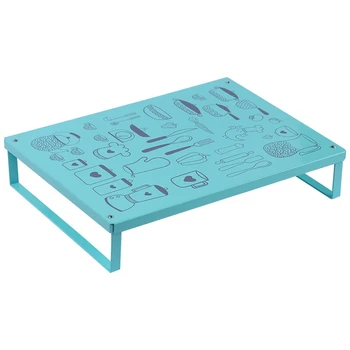 

Kitchen Storage Rack Non-Slip Seasoning Rack Single-Layer Kitchenware Storage Rack