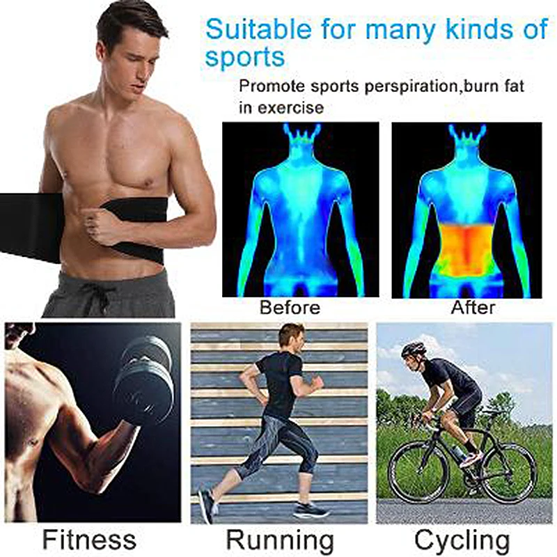 Waist Trimmer Sweat Belt 3