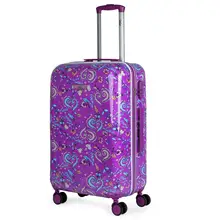 Lois модель nicocia Дорожный чемодан детский жесткий 4 Колеса Тележка 67 см Средний 130260