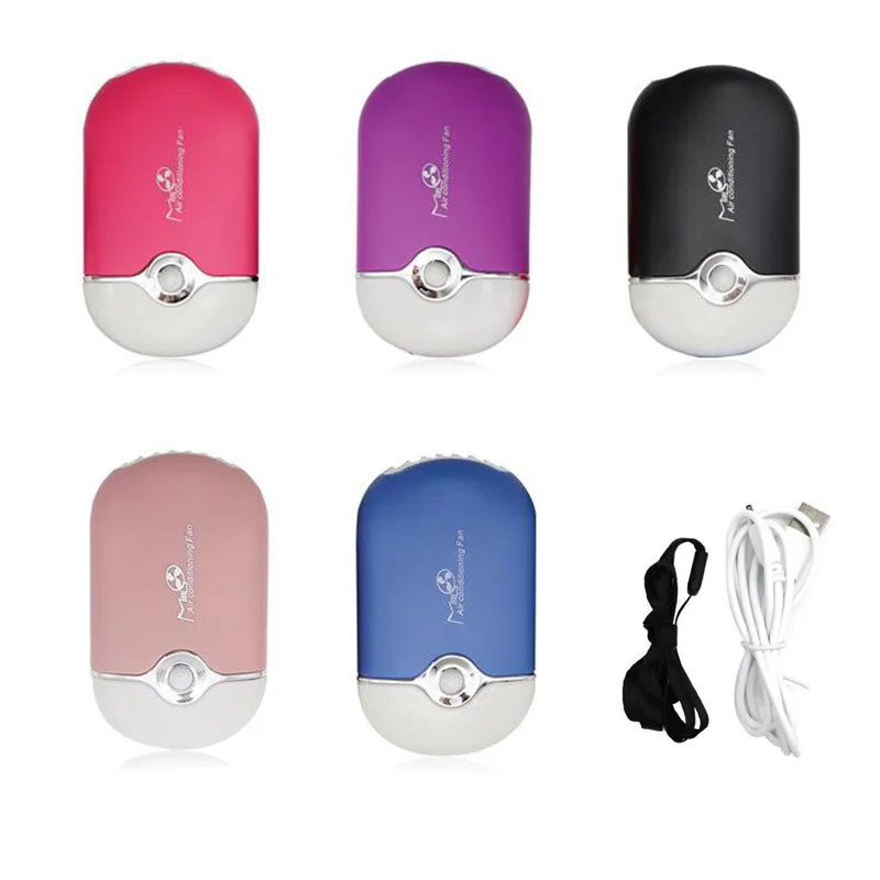 Jadeshay Ventilatore USB,Mini Ventilatore Ciglia Portatile Ricaricabile per Extension Ciglia Ad Asciugatura Rapida,Ventilatore da Collo per Condizionatore d'Aria