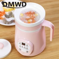 Mini Electric Warm Thermal Kettle Ceramics Water Heating Cup Milk Boiler Noodles Porridge Stew Pot Baby Food Slow Cooker Teapot 2