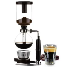 Máquina de café de sifón de estilo japonés, tetera de sifón, cafetera al vacío, filtro para máquina de café kahve makinas 3cup