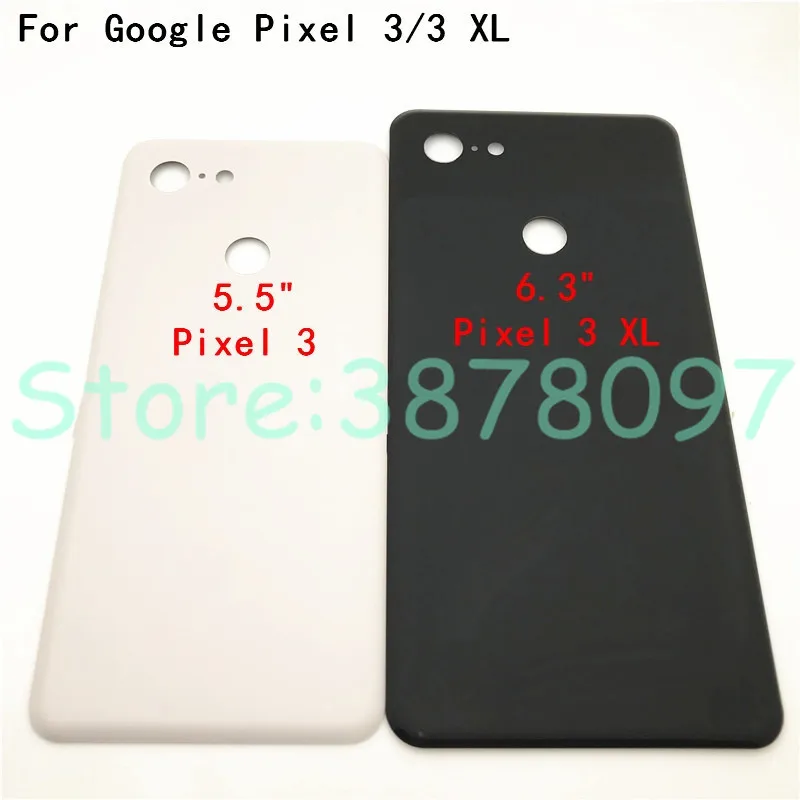 Высокое качество для Google pixel 3 pixel 3 XL задняя крышка батареи чехол 3D стекло задняя крышка корпуса+ клей Замена