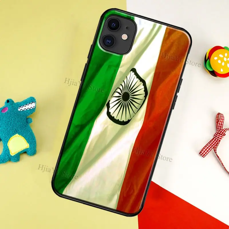 Indian Flag Case For iPhone 12 mini 11 Pro Max XR X XS Max 6S 7 8 Plus SE 2020 TPU Cover Shell