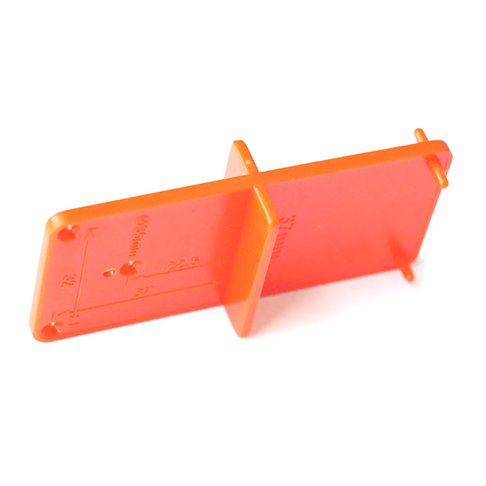 Hinge Hole Drilling Guide Locator Hole Opener template Door Cabinets DIY Tool For Woodworking tool