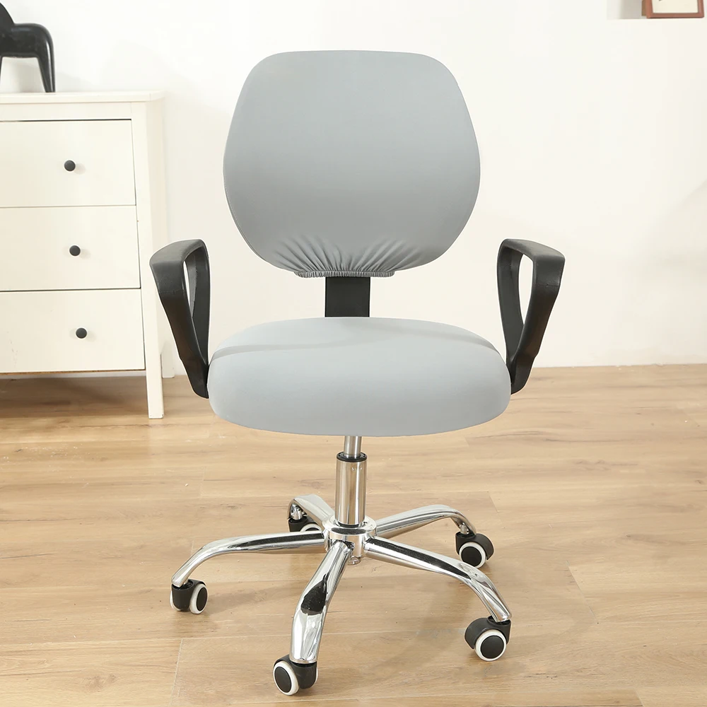 Spandex Chair Cover Office Computer Stretchable Rotate Swivel Chair Covers Elastic Chair Cover Office Computer Stool