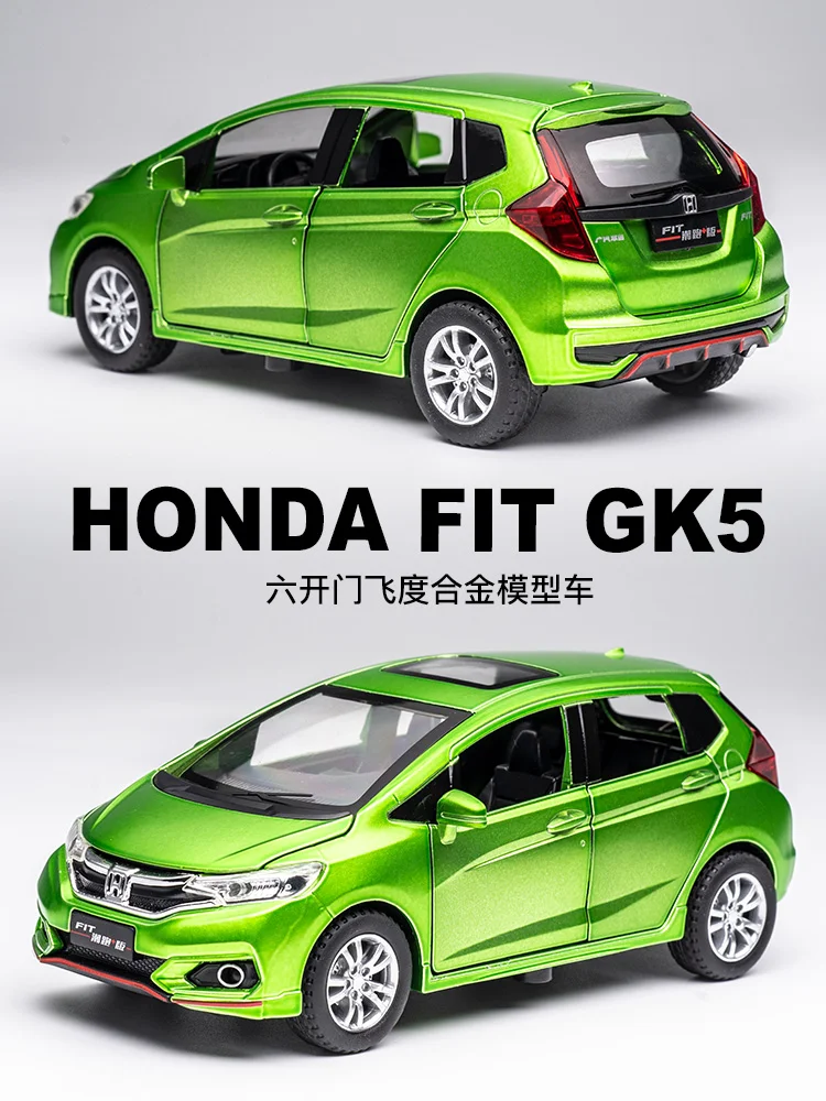 1:32 игрушечный автомобиль Honda Fit Металлический Игрушечный литой автомобиль Diecasts& игрушечный Транспорт модель автомобиля волчий ВОИН модель автомобиля игрушки для детей Лидер продаж