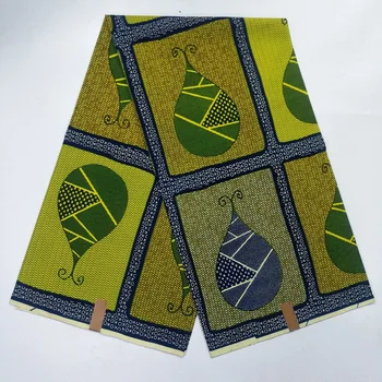 

New Kente Style African Graphic Print African Kente Print Fabric For Kente Dress/head wrap/Hair Bonnet Y-73