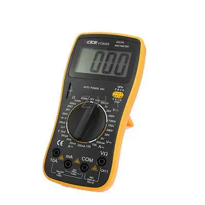 ЖК-дисплей Омметр AC DC тестирование VC9205 цифровой Mulitmeter