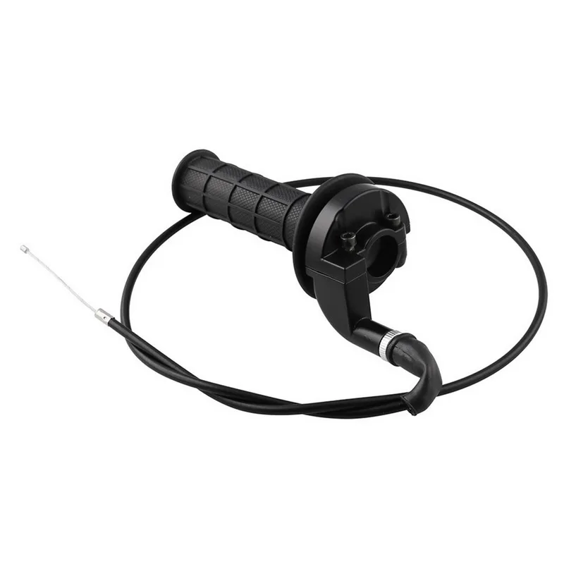 Рукоятка для мотоцикла Mit Drossel 50 250CC Motorrad Griffe mit Twist Kabel Griff Clamp|Зажигание мотоцикла| |