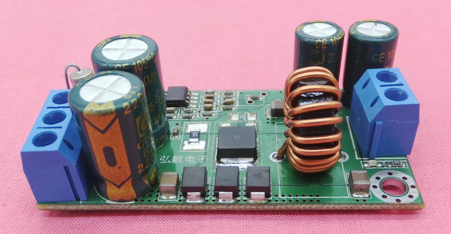Высоковольтный DC-DC понижающий Питание модуль 24V 36V 48 V-12 V 9V 5V 3,3 V Ток 3A