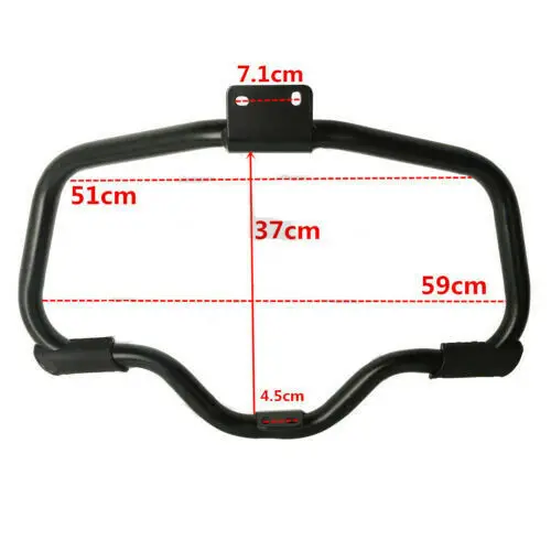 Мотоциклетная защита двигателя Highway Crash Bar для Harley спортивный Железный 883 1200 XL XR Forty Eight SuperLow 2004
