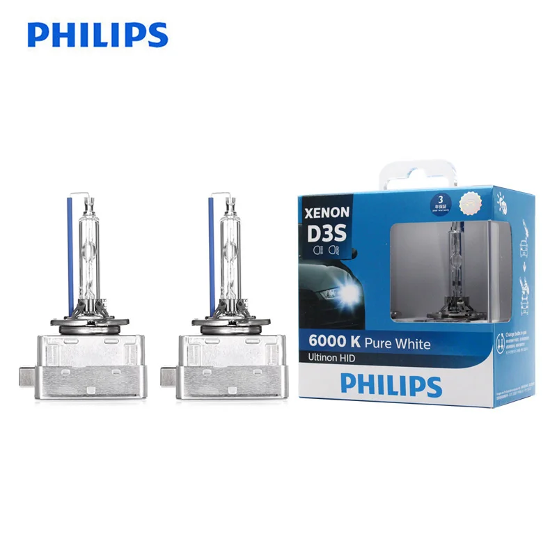 Philips D3S 42403WXX2 35 Вт Ultinon HID 6000 К холодный синий ксеноновый белый свет авто лампы