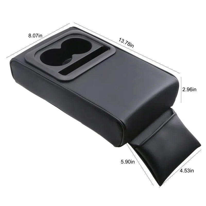 Автомобильный подлокотник с усиленной поддержкой универсальный для центральной