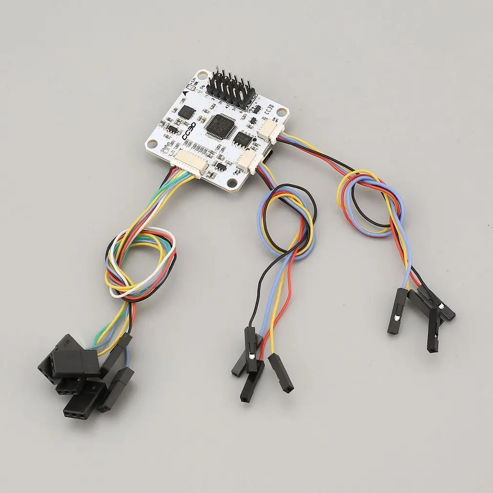 Горячая MR.RC CC3D Контроллер полета Openpilot самостабилизирующийся Профессиональный 32 бит идеально подходит для мультиротора RC мини-Дрон QAV250 белый