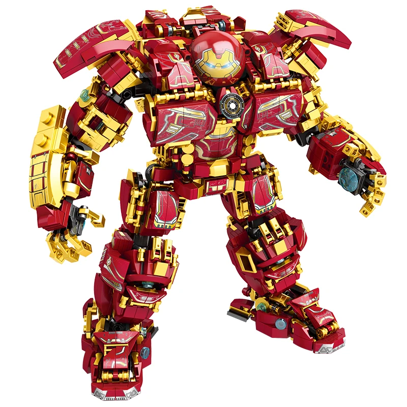 

2020 New Avengers Iron Man Building Blocks Compatible Lepinglys 76026 76013 Action Figure Educational Toys for Children Gift