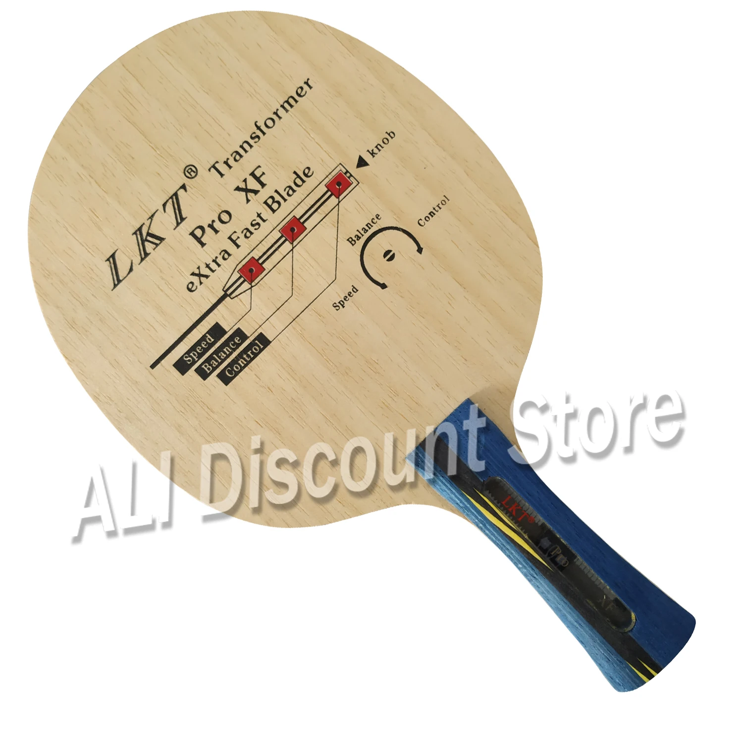 LKT Transformer Pro XF Extra Fast Long Shakehand FL Table Tennis