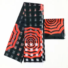 Уникальный проверенный Органза Шелковый воск африканский шелк органза воск принты ткань для свадебного платья 4+ 2 ярдов/партия последние