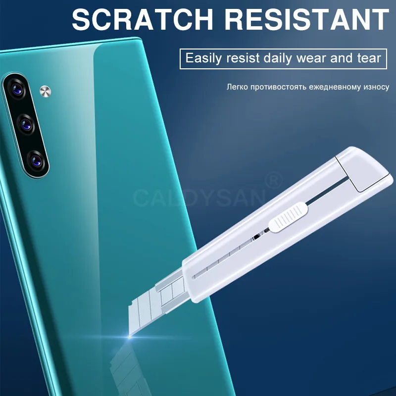 1-3 Pcs 100D Back Cover Hydrogel Film For Samsung Galaxy Note 10 8 9 Pro S10 S8 S9 PLus Protective Film S10E Soft Film Not Glass