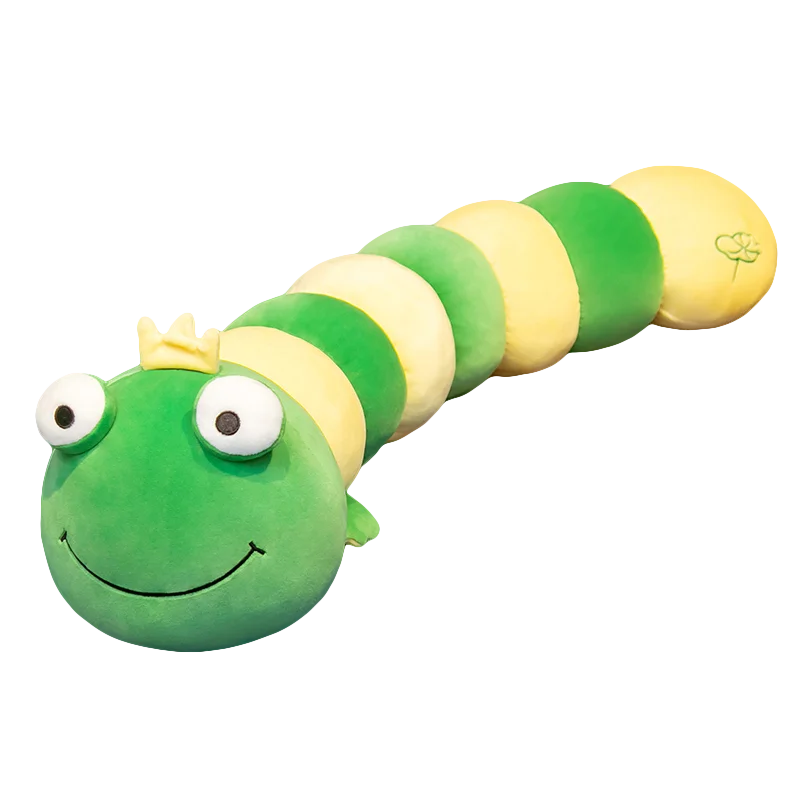 素敵な ロング枕 Cottor毛虫人形オフィスランチ睡眠枕クリスマスプレゼント誕生日プレゼント Stuffed Plush Animals Aliexpress