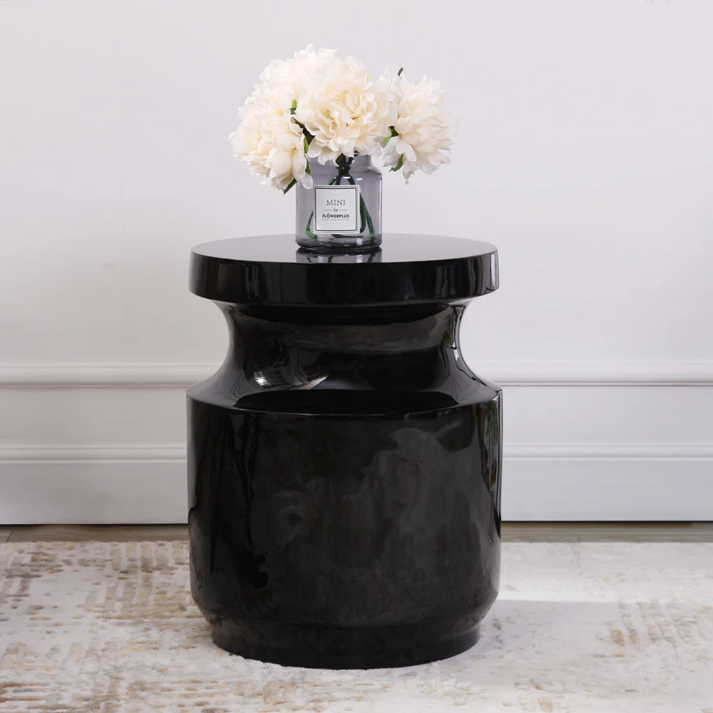Барроу креативные прикроватные тумбочки цветные украшения для дома маленькая мебель под заказ цвет допускается - Цвет: Black