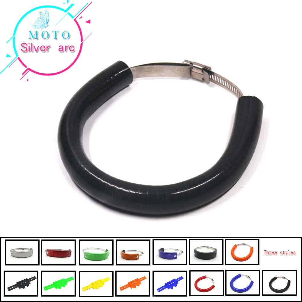 

For KTM EXC-F/EXC/SX-F 450/350/530/525/500 Motorcycle Accessories Silencer/Round Oval Exhaust Protector Can Cover 3 style