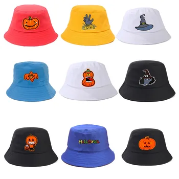 

Boy and girls baby fisherman hats cartoon letters Embroidered Parent-child unisex men women bucket hat kids basin caps beanies