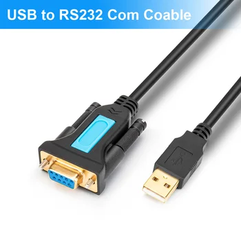 

USB Cable to Rs232 Female COM Port USB to Rs232 Serial Cable Adapter for Mac OS Windows 7 8 USB Computer Cable