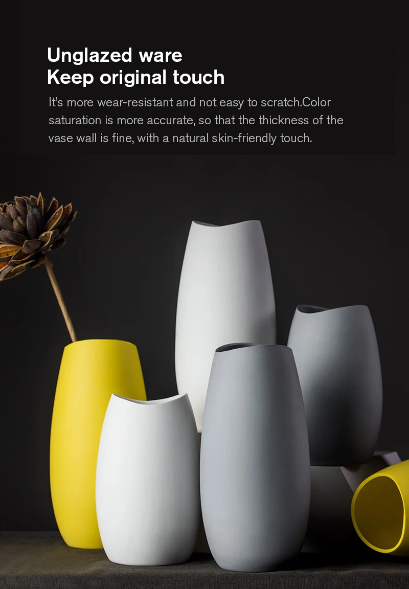 Xix-aomi керамическая ваза Модный цветочный горшок креативный декоратор Настольная ваза Ремесленная декоративная ваза