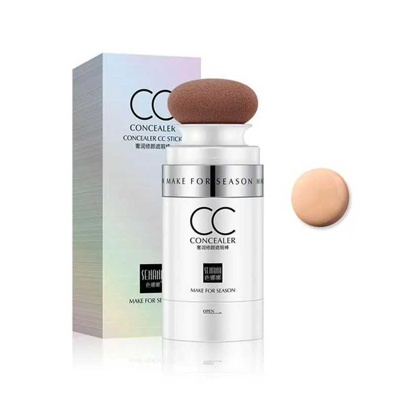 

BB Foundation Korean Mushroom Head CC Cream Concealer Whitening Makeup Cosmetic Waterproof Brighten Face Base Tone