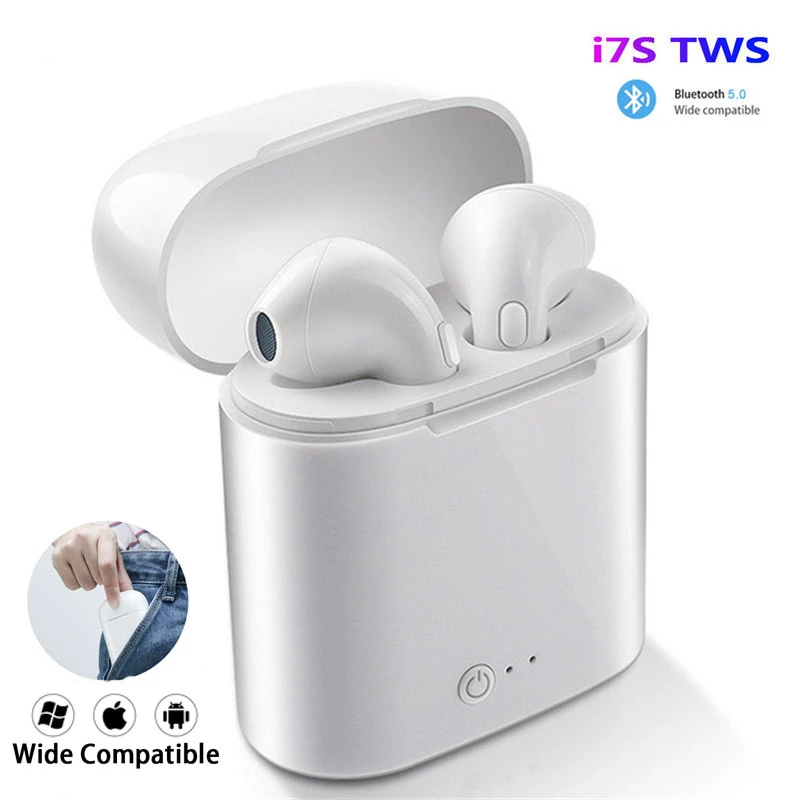 I7s TWS беспроводные наушники Bluetooth 5 0 наушники-вкладыши стереонаушники Спортивная