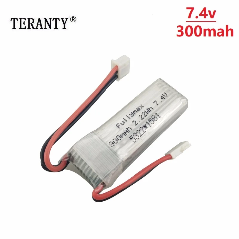 7,4 V 300mAh 25C Lipo аккумулятор для XK DHC-2 A600 A700 A800 A430 7,4 V Сменный аккумулятор для WLToys F959 RC самолета RTF