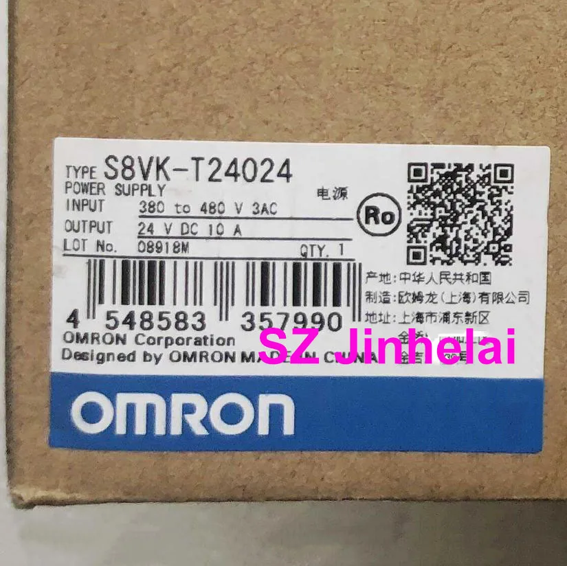 OMRON S8VK-T24024 аутентичный импульсный источник питания 240 Вт 24VDC 10A