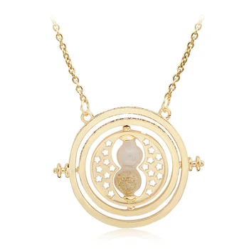 

Hot Necklace Series Magic Gifts For Lady Girls Gold Snitch Potter Time-Turner Horcrux Pendant Chain Sexy Women