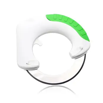 

Safe Portable Sell Like Hot Cakes Circular Innovative Rolling Wheel Round Stainless Steel Kitchen Knife, Fruit Knife Free Ship