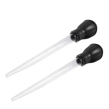 

2pcs 50ml Pipette Aquarium Cleaner Pump Fish Tank Siphon Water Change Tool BBQ Tube For Cleaning Shifting