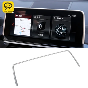 

CarManGo Car Accessories GPS Navigation Screen Cover Display Sticker Trim Interior Decoration For BMW X3 G01 X4 G02 2018-2020